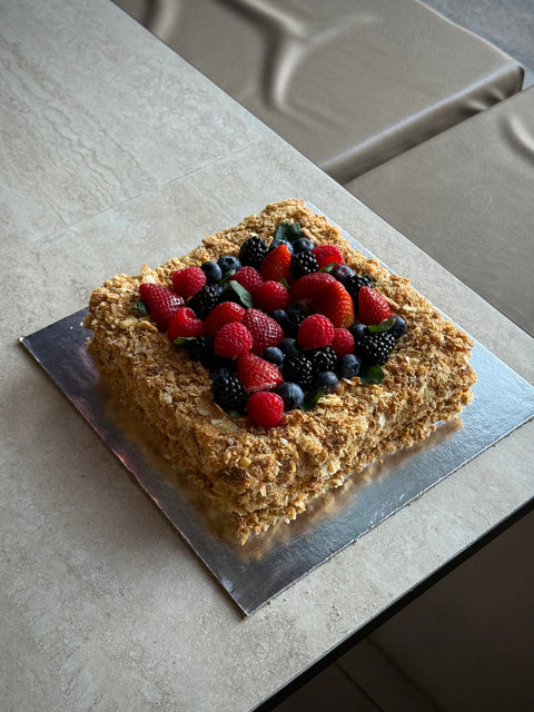 Napoleon — Puff Pastry Cream Cake