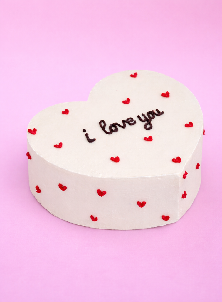 Valentine’s Heart Honey Cake (Small)